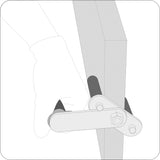 Gipso kartono plokščių nešimo rankenos | 2 vnt. (1 pora) (YT-37440)