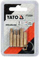 Aksesuarai laidų priegos rinkiniui | 5 vnt. (YT-23201)