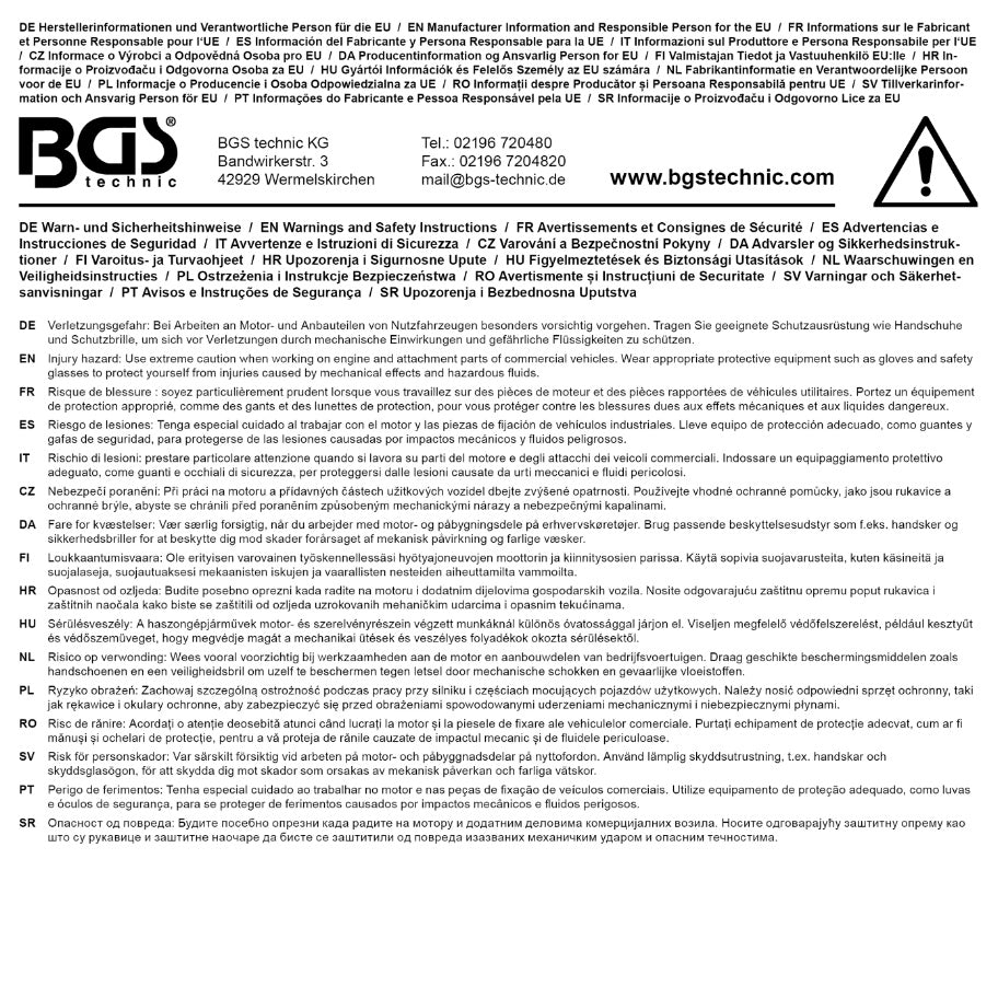 Speciali galvutė purkštukams | 32 mm | Mercedes, Neoplan, Setra (67210-1)