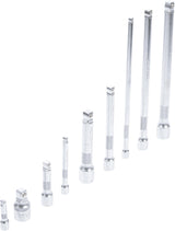 Šarnyrinių ilgintuvų  rinkinys | 6.3 mm (1/4") / 10 mm (3/8") / 12,5 mm (1/2") | 9 vnt. (2253)