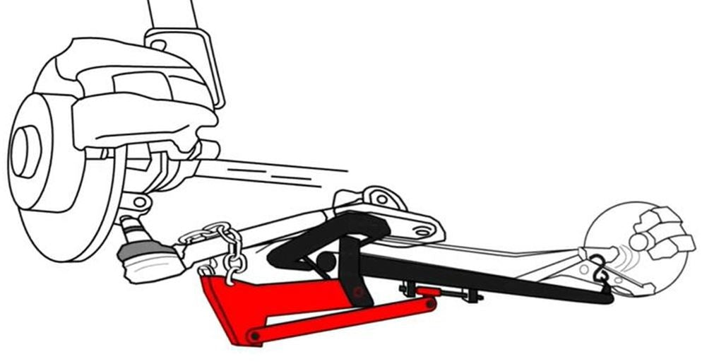 Traukės nuėmimo įrenginys su grandine | universalus (H9400)