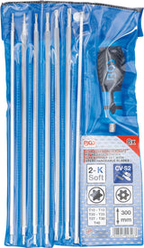 Atsuktuvų rinkinys su keičiamomis mentėmis | T-Star (Torx) / T-Star (Torx) su skyle | 8 vnt. (2326)