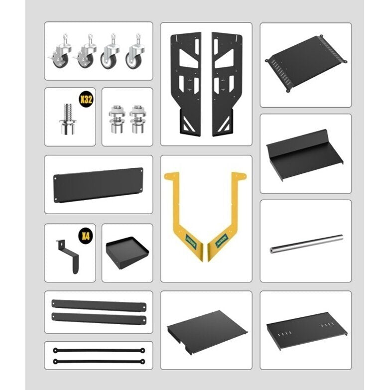 Įrankių vežimėlis ant ratukų | diagnostinis stalas | mobilus (TDC300)