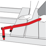 Grindų lentų išlyginimo suveržimo įrenginys (YT-62930)