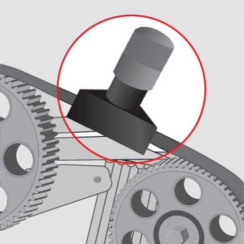 Dirželio įtempimo matavimo prietaisas (YT-06019)