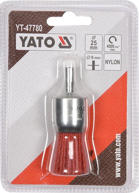 Šepetys teptuko tipo su kotu | Nailonas | 25 mm (YT-47780)