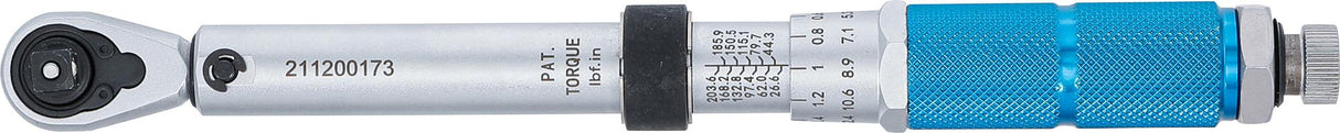 Dinamometrinis raktas | 6.3 mm (1/4") | 3 - 24 Nm (72089)
