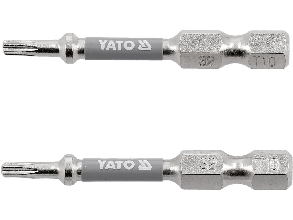 Antgaliai | 6,3 mm (1/4") | S2 Ni | T-Star (Torx) T10 | 50 mm | 2 vnt. (YT-78031)
