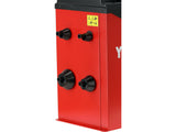 Rengaspainojen tasapainotuslaite laserilla | 250 W | 10–24" | automaattinen A/D mittaus | ±1 g tarkkuus (YT-08061)