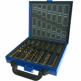 Grąžtų metalui komplektas | (HSS-Co / Inox ) Cobalt M35 | kobalto lydinys | 1.5 - 10 mm | 99 vnt. (DR397)