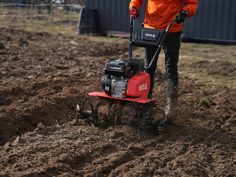 Benzininis moto kultivatorius | 35/85 cm | 196 cm3 (YT-85591)