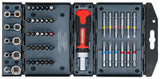 Bit, socket, and ratchet screwdriver set | 53 pcs (90105)