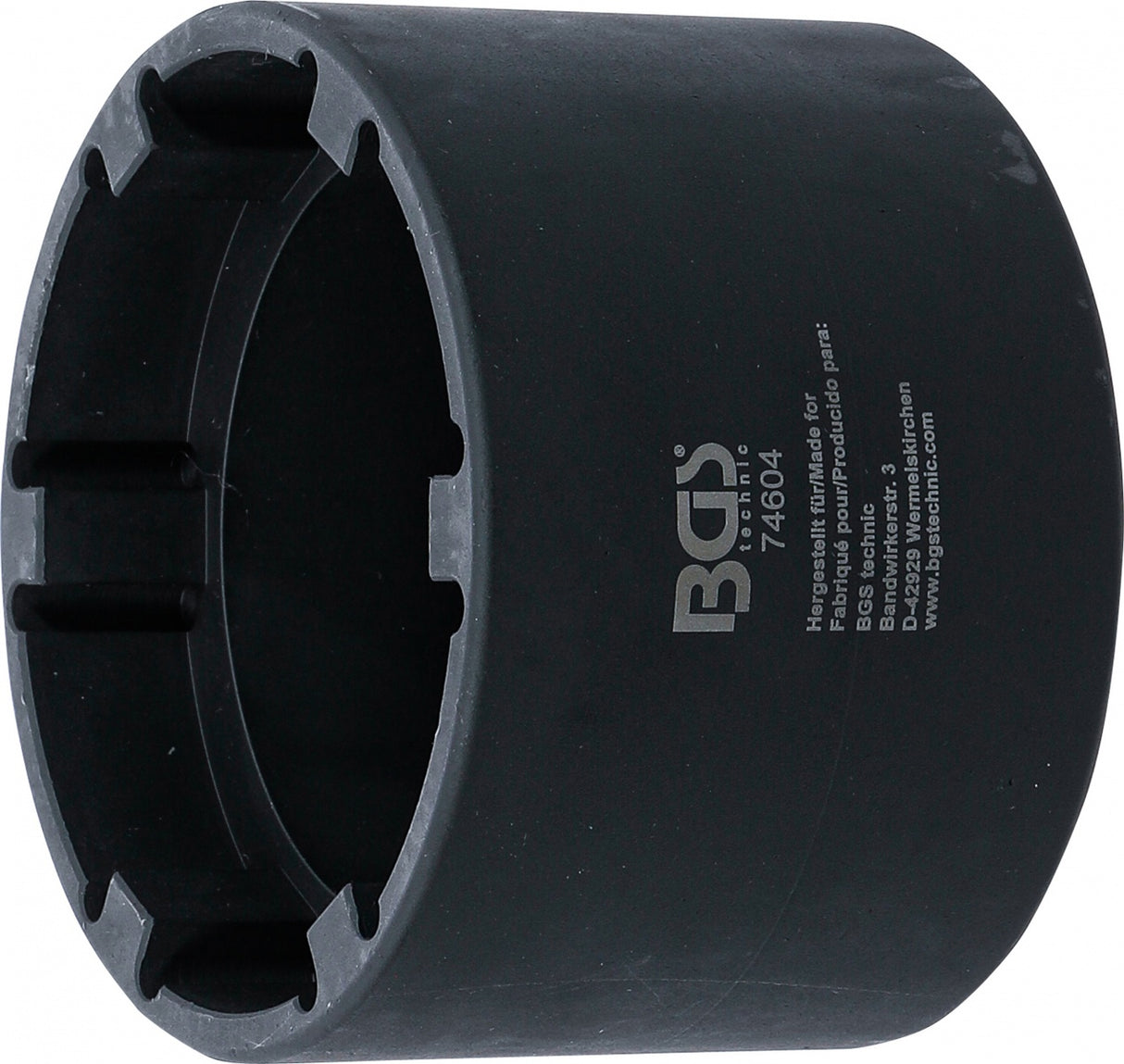 Galinės ašies veržlės galvutė | vidiniai dantukai | DAF (LF 45) 12t (74604B)