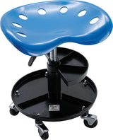 Mechaninė / pneumatinė kėdutė | su 2 lentynomis ABS | 440 x 350 mm (6820)