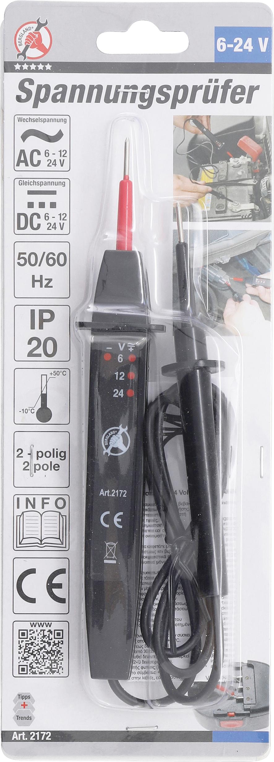 Įtampos testeris | 6-24 V (2172)