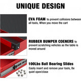 Mobilus reguliuojamas teleskopinis stalas | su stalčiumi (WT001)