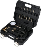 Dyzelinis kompresijos matuoklis su adapteriais (YT-73072)