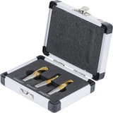 Grąžtai kontaktiniams taškams nugręžti | 5% kobalto plienas | 3 vnt. (5081)