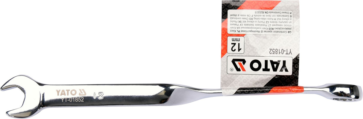 Raktas kombinuotas X | perlenktas | 12 mm (YT-01852)