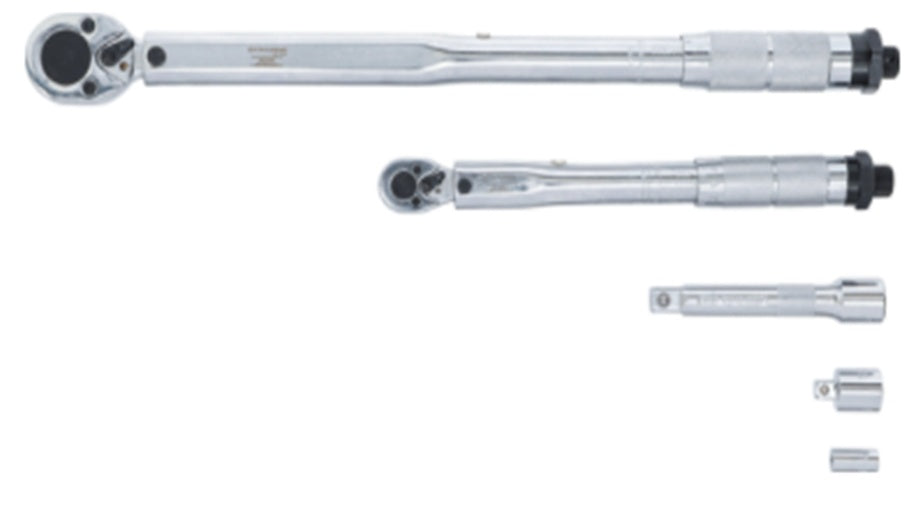 Dinamometrinių raktų rinkinys |  6.3 mm (1/4") / 12.5 mm (1/2") | 5 vnt. (TW1412)