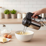 Rankinis elektrinis plakiklis 500 W | 6 greičių mikseris | TURBO funkcija (67782)