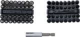 Antgalių rinkinys | trumpi | 6.3 mm (1/4") | įvairių tipų | 32 vnt. (763)