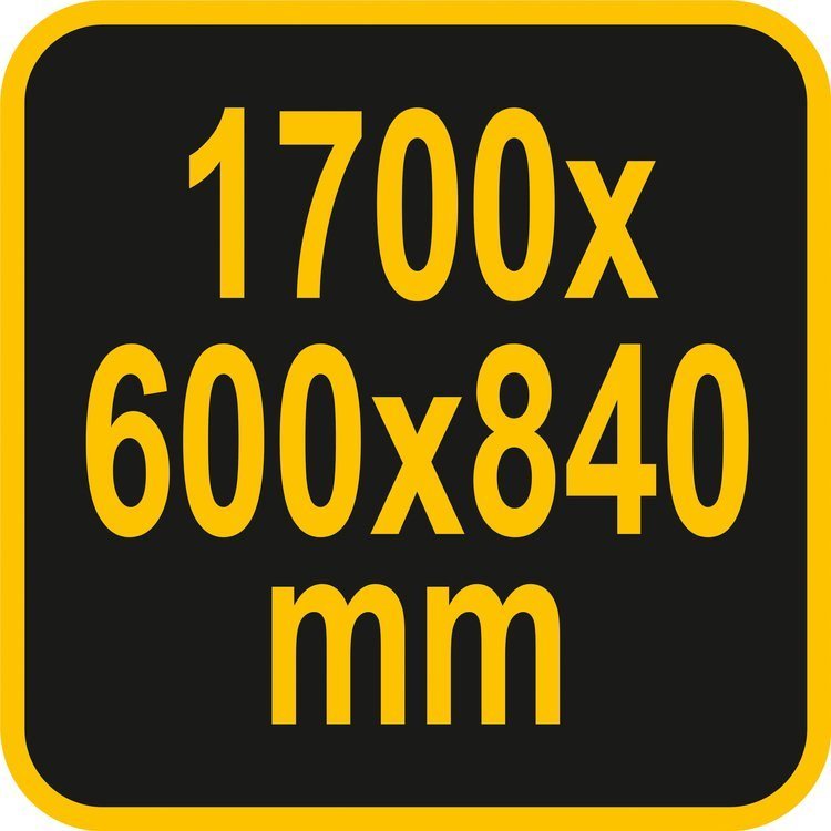 Stalas įrankių dirbtuvėms | varstotas | 1700 x 600 mm (58456)