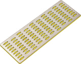 Galąstuvas deimantinis | perforuota plokštelė | 150 X 50 mm | P 400 (26131)