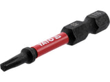 Antgaliai smūginiai | 6,3 mm (1/4") | S2 | T-Star (Torx) T15 | 2 vnt. (YT-78052)