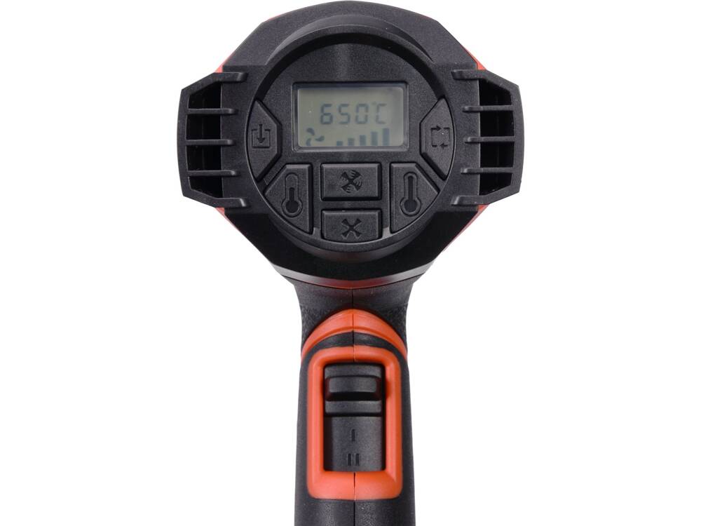 Techninis kaitinimo fenas/orpūtė | LCD | plastiko litavimo funkcija | temp. reg. atmintis | 1600 W (YT-82296)