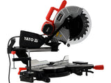 Mitre saw with laser | 2000 W | Ø305 mm | double-bevel head | sliding head (YT-82176)