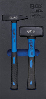 Įrankių dėklas 1/3: Plaktuko ir kūjo rinkinys | 2 vnt. (4046)