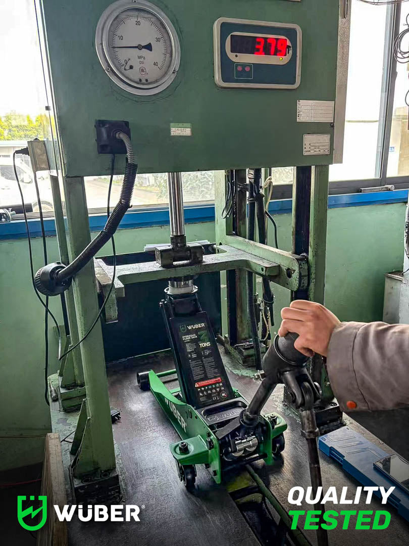 Žemo profilio hidraulinis domkratas su ratukais Wüber W22001 | 90-360 mm | 2.5 t (W22001)