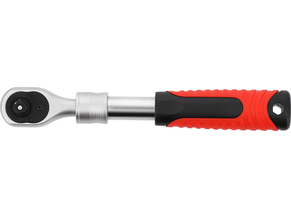 Terkšlė galvutėms teleskopinė | 9.5 mm (3/8") | 230 - 330 mm (YT-07231)