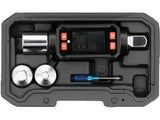 Skaitmeninis sukimo momento adapteris | 12.7 mm (1/2") + perėjimai 1/2" x 1/4", 1/2" x 3/8" | 20 - 200 Nm (YT-07534)