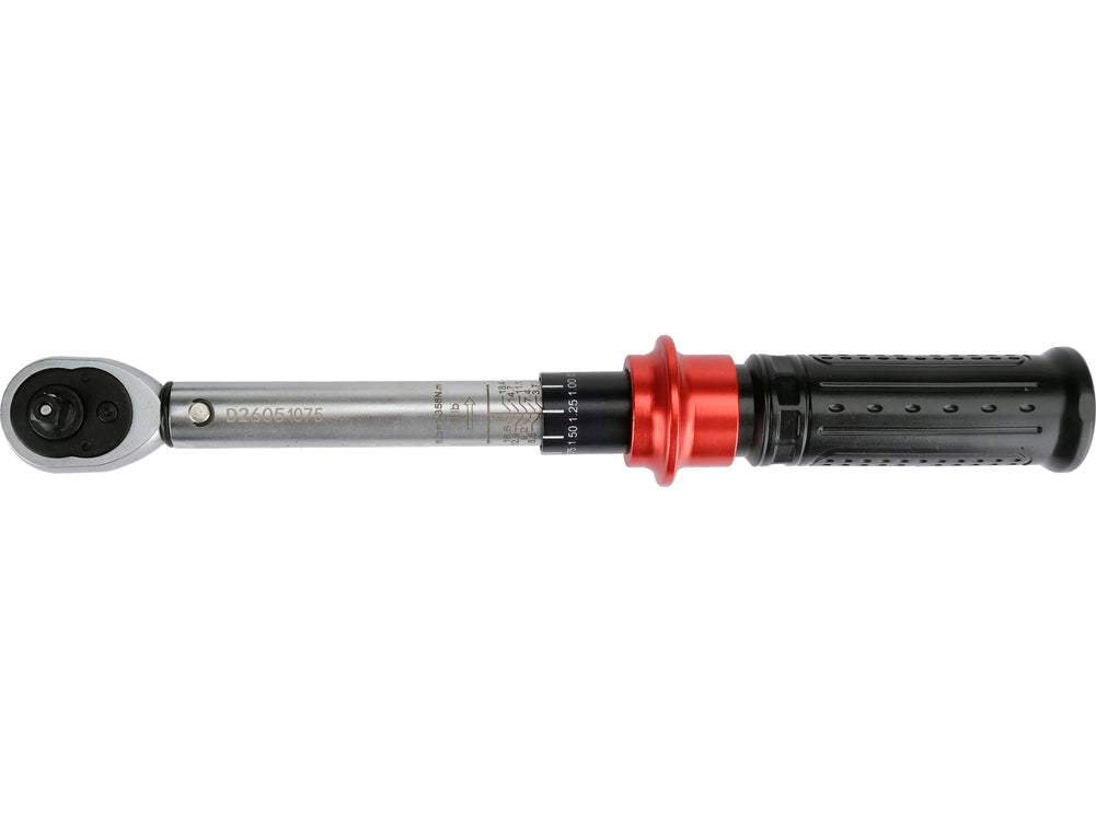 Dinamometrinis raktas | 1/4" | 5 - 25 Nm (YT-07713)