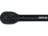 Dinamometrinių raktų 1/4", 3/8", 1/2" ir galvučių 17-24 mm rinkinys | 9 vnt (YT-07716)
