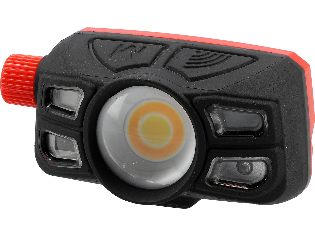 Įkraunamas LED galvos žibintas spalvų derinimui | CRI >95 | 400 lm | USB-C (YT-085945)