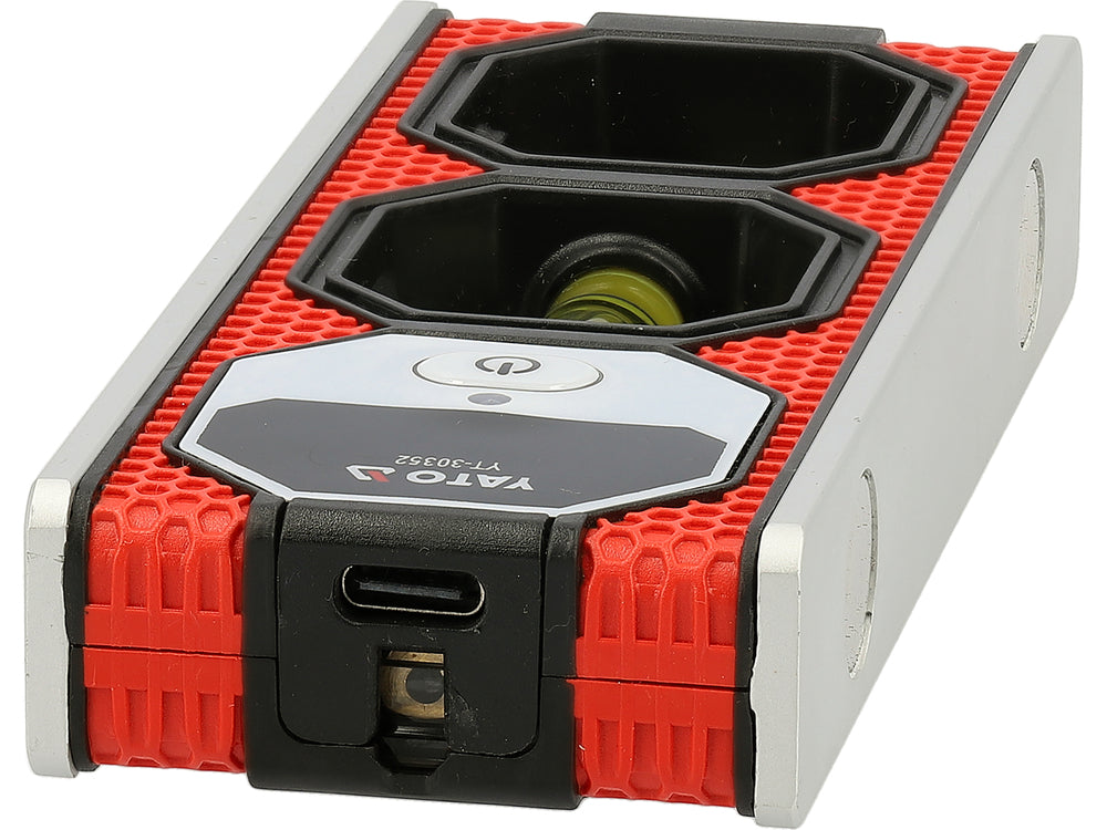 Kompaktinis mini gulsčiukas su magnetu (YT-30352)
