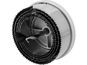 Grąžtų karūnų rinkinys medžiui | 68-100 mm | 5 vnt (YT-32600)
