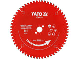 TCT pjovimo diskas laminatui ir medienai PTFE danga | 185 mm | 60 dantukų | 20 mm (YT-608774)