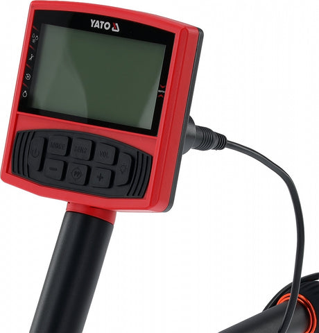 Profesionalus metalo detektorius su LCD ekranu | aptikimo gylis iki 22 cm (YT-73171)