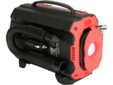 3-in-1 automobilinis kompresorius | 12 V / 230 V | LED | su oro siurbliu ir pūtimo funkcija (YT-73451)