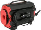 3-in-1 automobilinis kompresorius | 12 V / 230 V | LED | su oro siurbliu ir pūtimo funkcija (YT-73451)