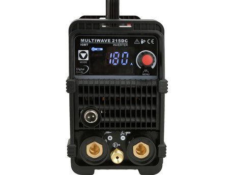 MultiWave 215DC inverterinis TIG HF / MMA suvirinimo aparatas su RICHIP mikroprocesoriumi | 210 A (YT-81420)