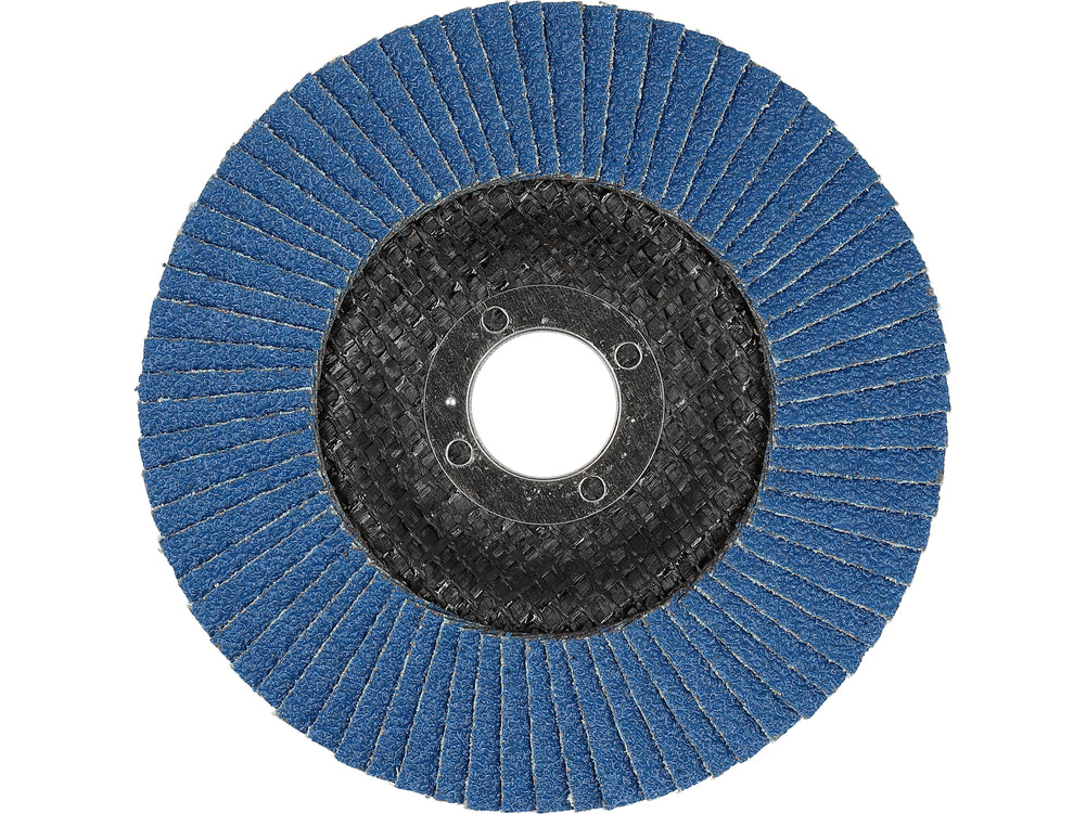 Šlifavimo diskas lapelinis | ZIRCONIUM | P40 | 125X22mm | 10 vnt (YT-833000)