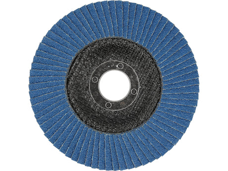 Šlifavimo diskas lapelinis | ZIRCONIUM | P60 | 125X22mm | 10 vnt (YT-833001)