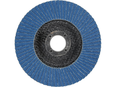 Šlifavimo diskas lapelinis | ZIRCONIUM | P80 | 125X22mm | 10 vnt (YT-833002)