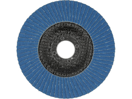 Šlifavimo diskas lapelinis | ZIRCONIUM | P100 | 125X22mm | 10 vnt (YT-833003)