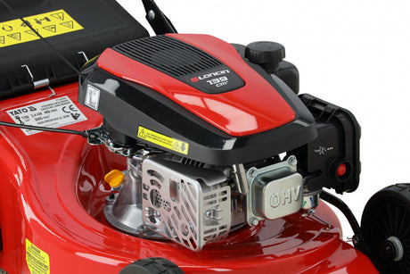 Benzininė vejapjovė su „Loncin“ 2,4 kW varikliu | 46 cm | 60 l (YT-85501)